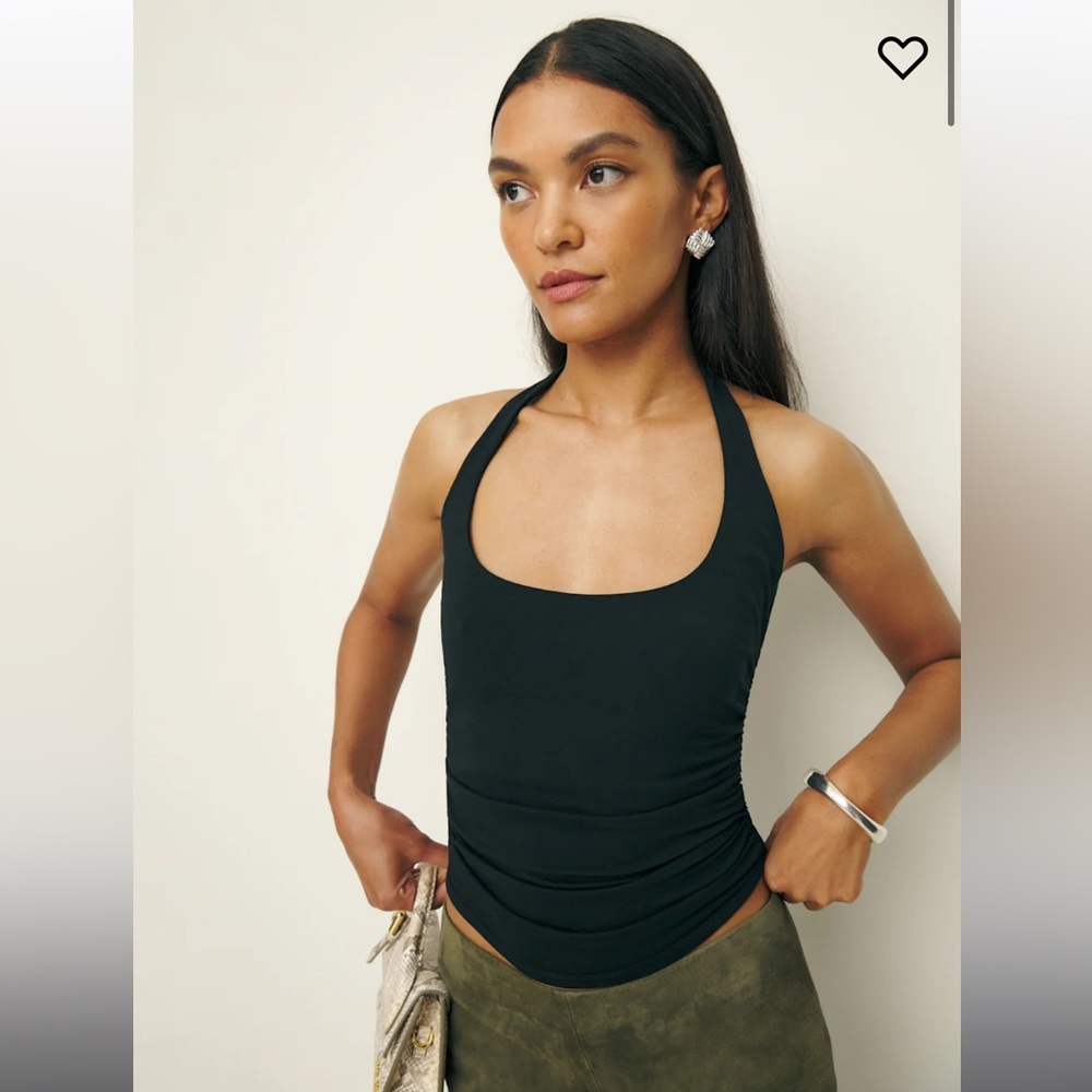 Reformation Molly Knit Halter Top